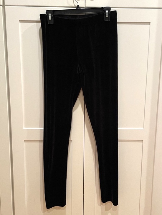 conceited. Pants - conceited. Black Velour Leggings Size 1X-2X